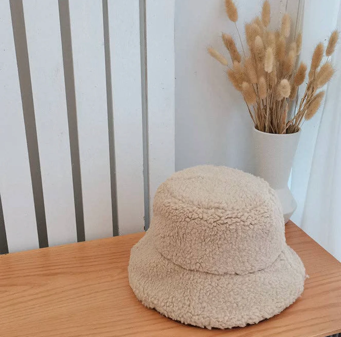 Teddy Sherpa Bucket Hat - Image 3